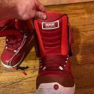 Burton HAIL-R Mens Snowboard Boots - Size 8 - RED Burton snowboard boots Hail-R - red (red) main image 2